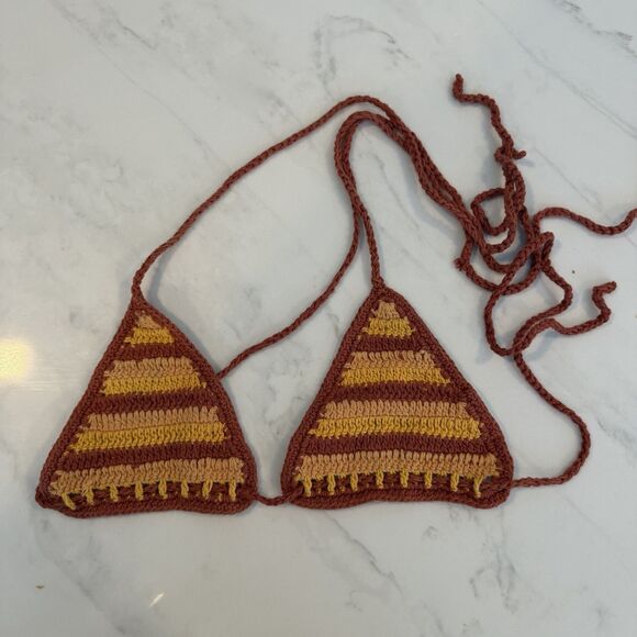 Akoia Swim Crochet Bikini NWT XS Retail $180 - Picture 5 of 7